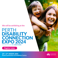 2024 Perth Disability Expo banner